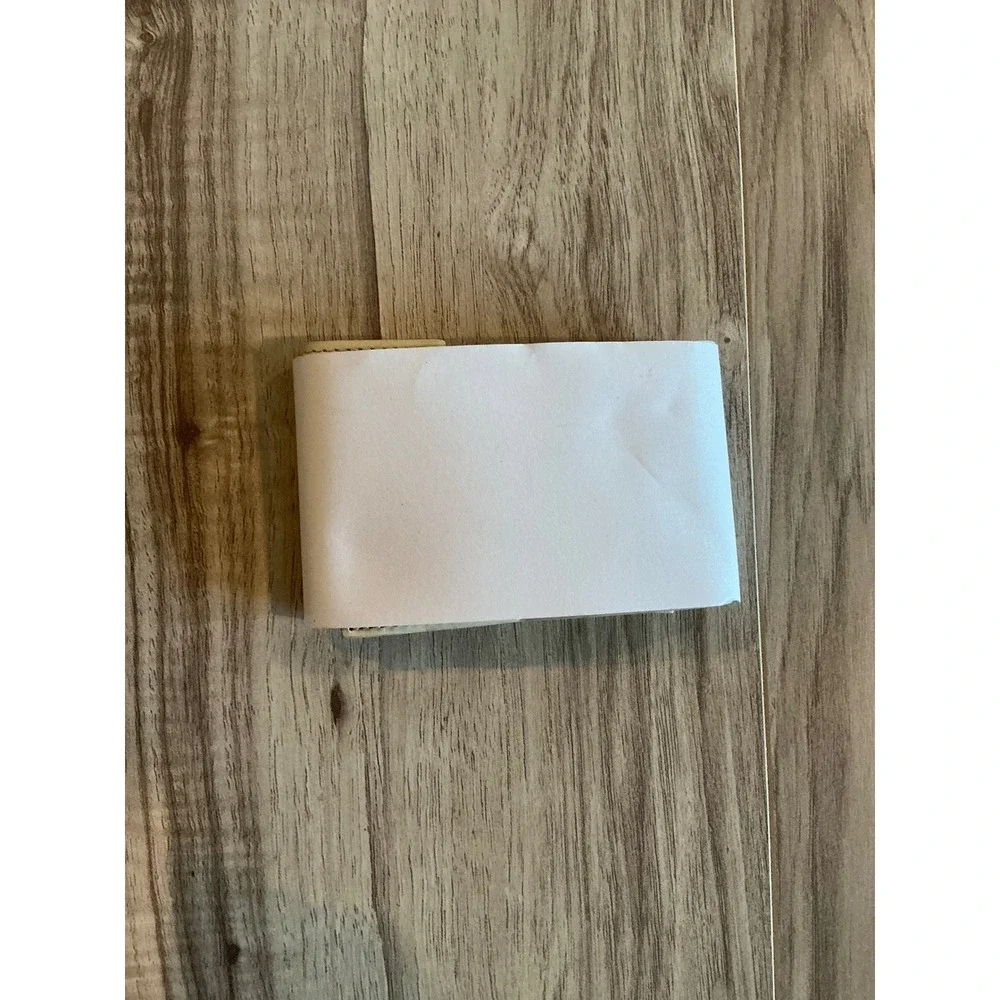 Rolex Leather Card Holder Wallet Beige Embossed Crown Logo‎ New In Packaging - Picture 5 of 5